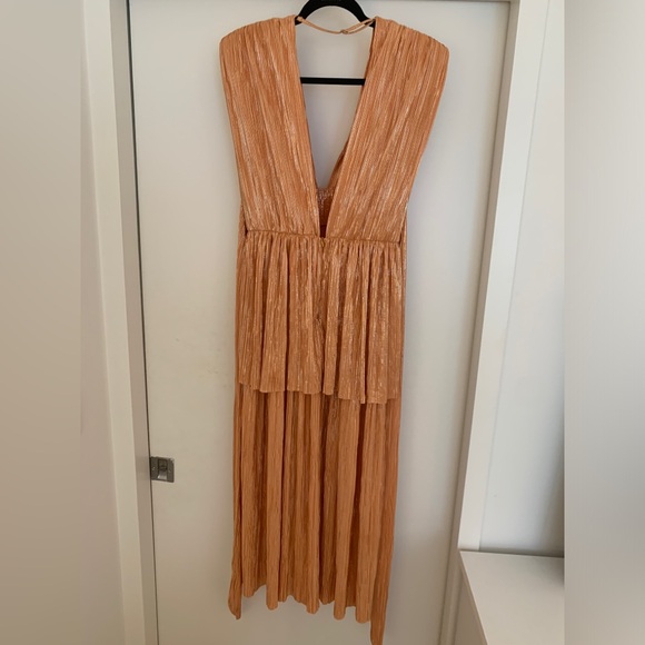 Sabina Musayev Luciana Pleated Midi Dress - Picture 6 of 8